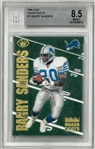 Barry Sanders BGS 8.5 1996 Leaf