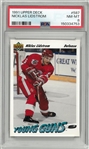 Nicklas Lidstrom PSA 8 1991 Upper Deck Young Guns