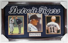 Sparky Anderson Autographed 8x10 Collage (Pick Up Only)