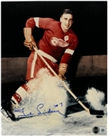 Ted Lindsay Autographed 8x10