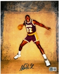 Magic Johnson Autographed 8x10