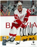 Chris Chelios Autographed 8x10 w/ HOF