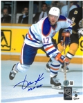 Jari Kurri Autographed 8x10
