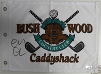 Chevy Chase Autographed Pin Flag