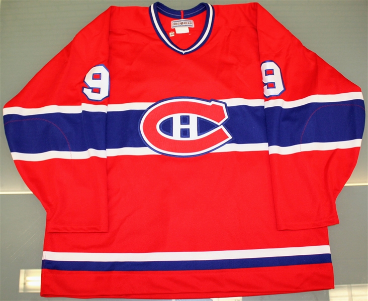 maurice richard signed jersey