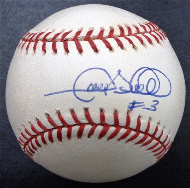 Gary Sheffield Autographed Baseball