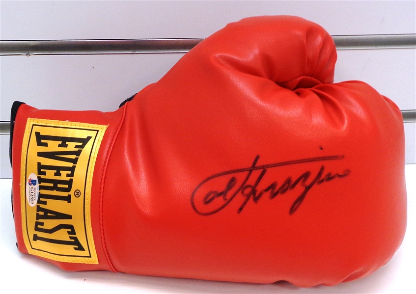 Joe Frazier Autographed Boxing Glove