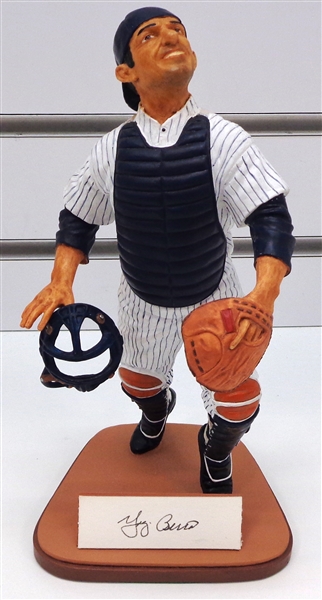 Yogi Berra Autographed Figurine