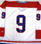 Maurice Richard Autographed Canadiens Jersey