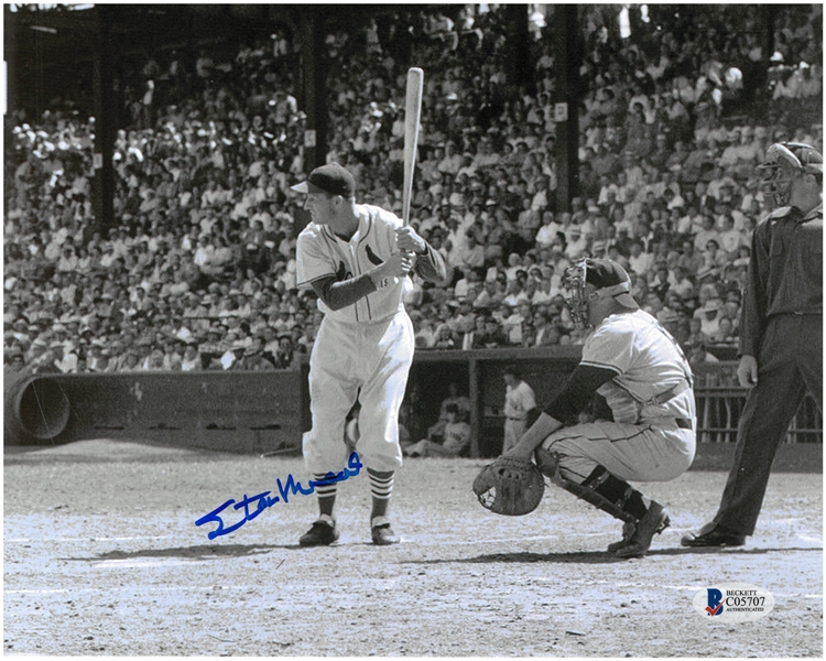 Stan Musial Autographed 8x10 Photo