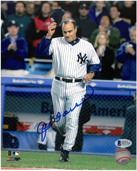 Joe Torre Autographed 8x10 Photo