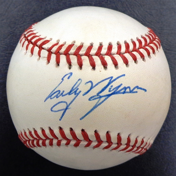 Early Wynn Autographed Baseball