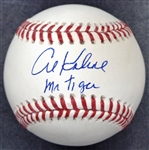 Al Kaline Autographed Baseball w/ Mr Tiger
