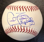 Cecil Fielder Autographed Baseball w/ Big Daddy