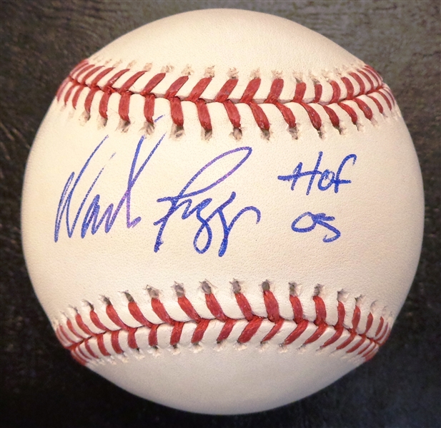 Wade Boggs Autographed Baseball w/ HOF 05