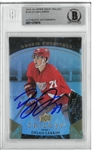 Dylan Larkin Autographed 2015/16 Upper Deck Trilogy #/999 Rookie Card