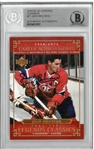 Jean Beliveau Autographed 2004/05 UD Legends