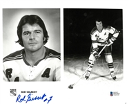 Rod Gilbert Autographed 8x10 Vintage Composite Photo