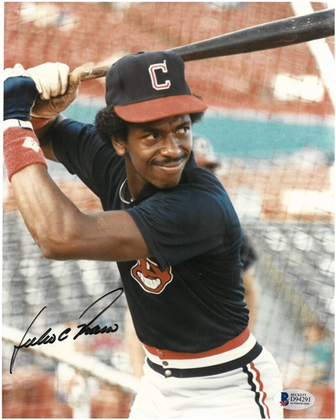 Julio Franco Autographed 8x10 Photo