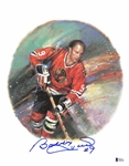 Bobby Hull Autographed Canada Post 11x14