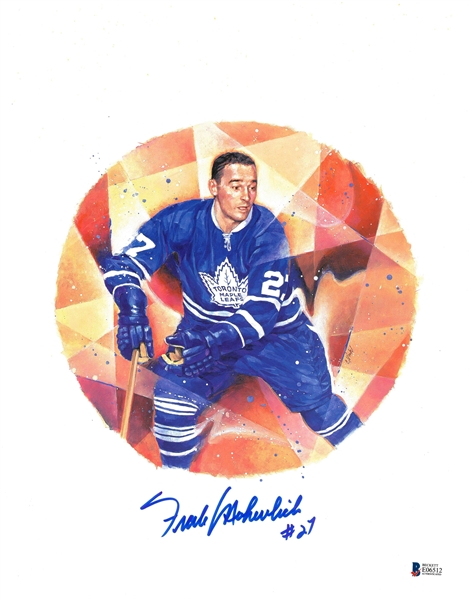 Frank Mahovlich Autographed Canada Post 11x14