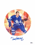 Frank Mahovlich Autographed Canada Post 11x14