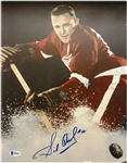 Sid Abel Autographed 11x14 Photo