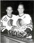 Dennis & Bobby Hull Autographed 11x14 Photo