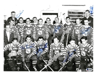 1949/50 NHL All Star 11x14 Signed by 7