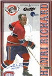 Henri Richard Autographed 11x17 Ottawa Citizen