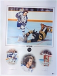 Darryl Sittler Autographed 18x24 Lithograph