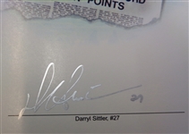 Darryl Sittler Autographed 18x24 Lithograph