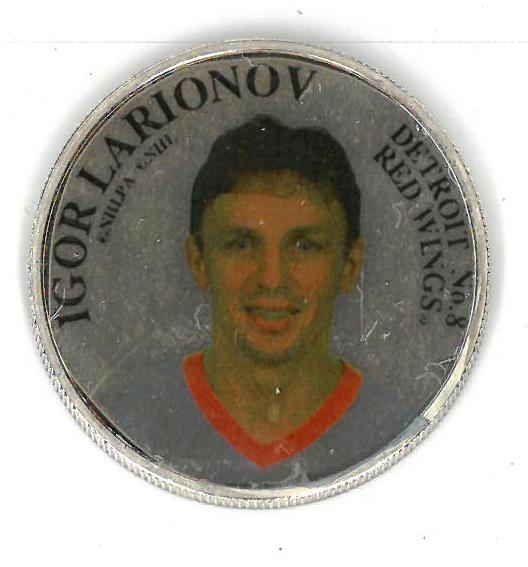 Igor Larionov 1 Troy Oz Silver 1997 Stanley Cup Coin