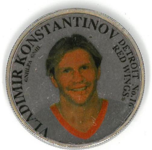 Vladimir Konstantinov 1 Troy Oz Silver 1997 Stanley Cup Coin