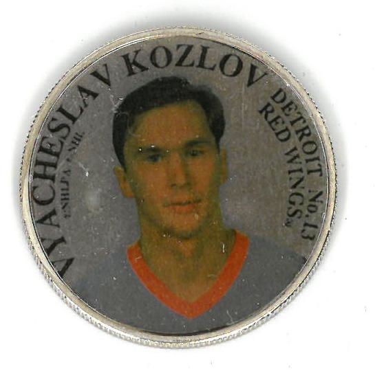 Slava Kozlov 1 Troy Oz Silver 1997 Stanley Cup Coin