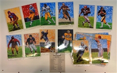 Goal Line Art Cards Football Hall of Fame Series 1