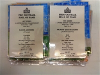 Goal Line Art Cards Football Hall of Fame Series 1