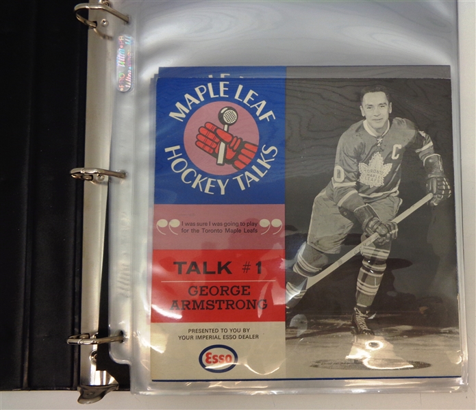 1966/67 ESSO Maple Leafs Hockey Talks Records Set