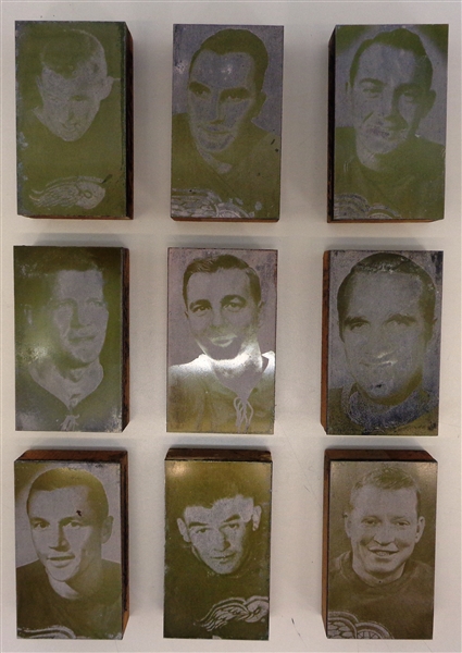 Original Printing Plates for 1966 Book "Trail of Stanley Cup" 