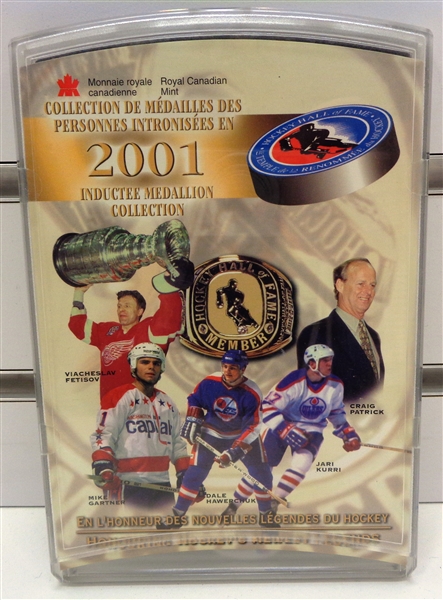 2001 Hall of Fame Coin Set Autographed by all 5
