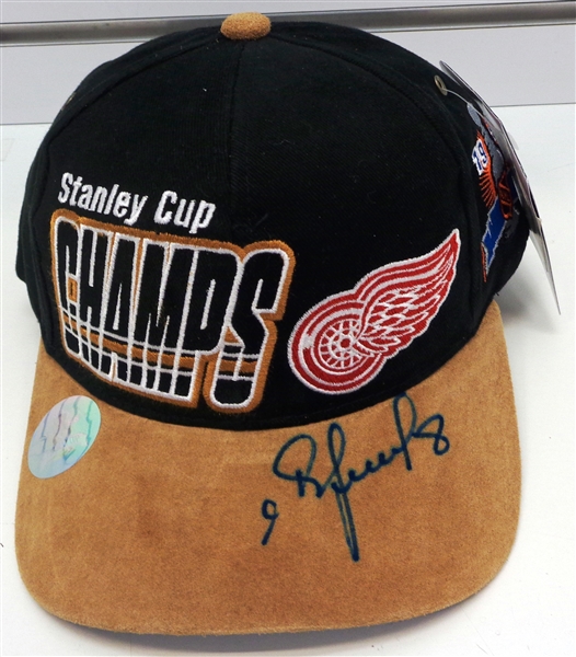 Igor Larionov Autographed 1997 Stanley Cup Champs Hat