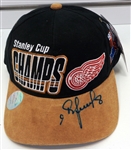Igor Larionov Autographed 1997 Stanley Cup Champs Hat