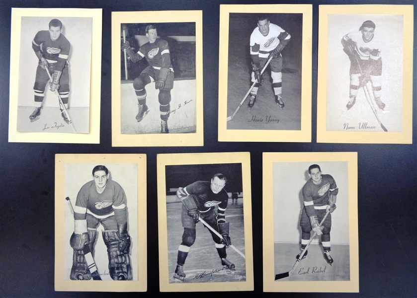 Red Wings Beehive Lot of 7 Group 1/2