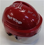 Chris Chelios Autographed Red Wings Mini Helmet