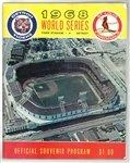 1968 World Series Program - Tigers vs Cardinals