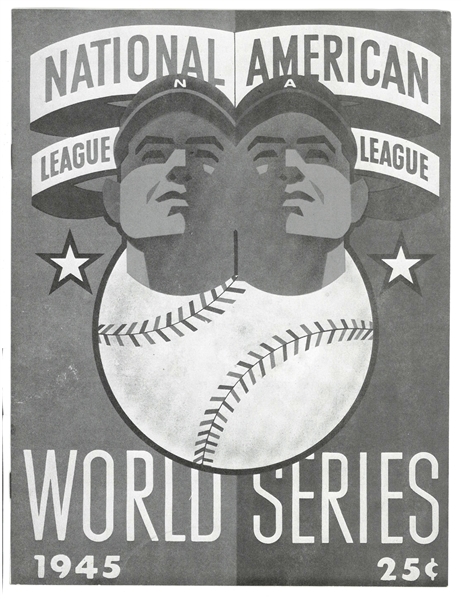 1945 World Series Scorecard - Tigers vs Cubs