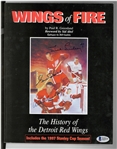 Wings of Fire Book Signed by Howe/Delvecchio/Lindsay