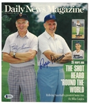 Bobby Thomson & Ralph Branca Autographed Magazine