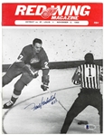Frank Mahovlich Autographed 1968 Program