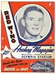 Harry Lumley Autographed 1947/48 Program